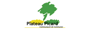 Logo de la Communauté de Commune du Plateau Picard, partenaire de La Batoude - La Batoude, Centre des Arts du Cirque et de la Rue