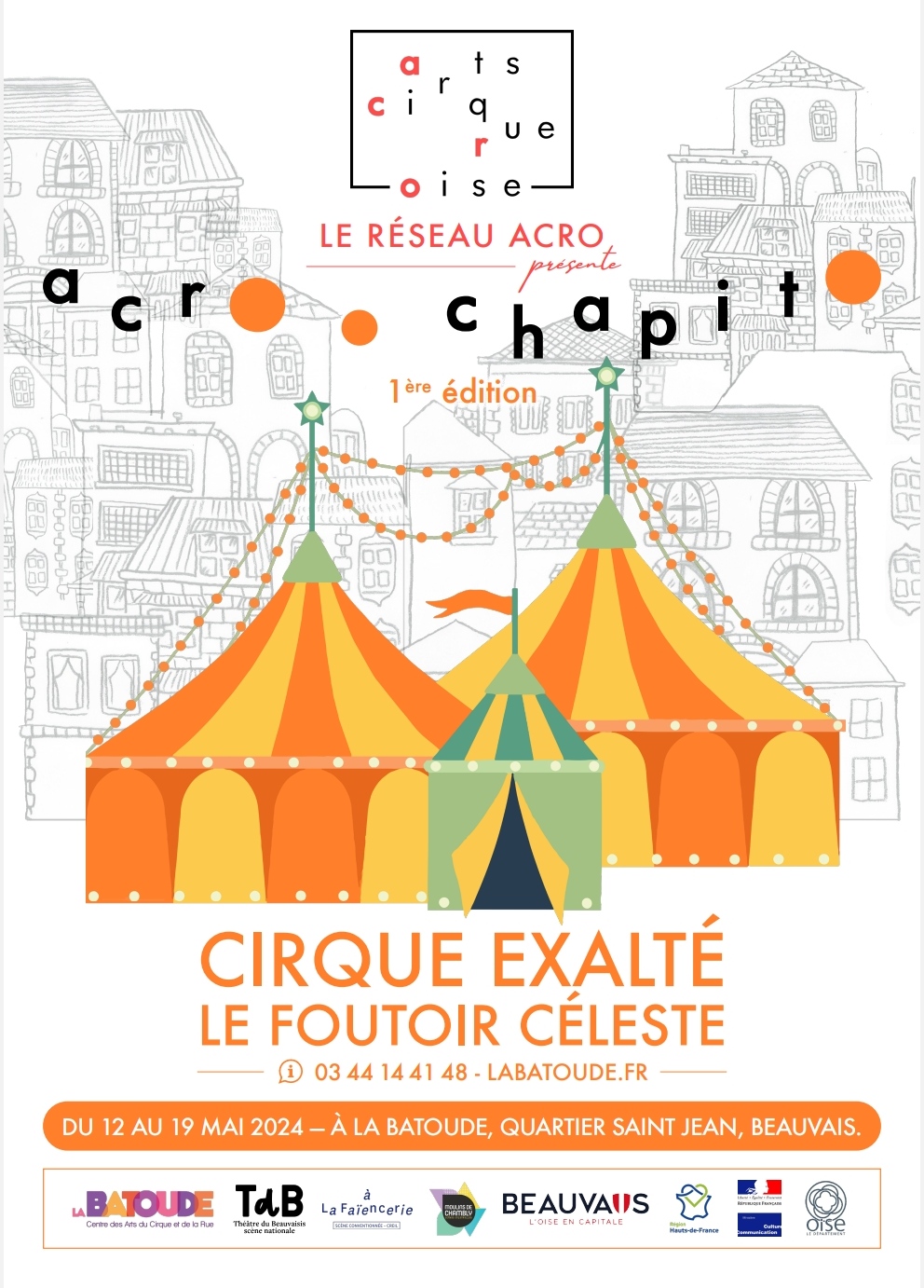 Acro O Chapito - La Batoude, centre des arts du cirque et de la rue